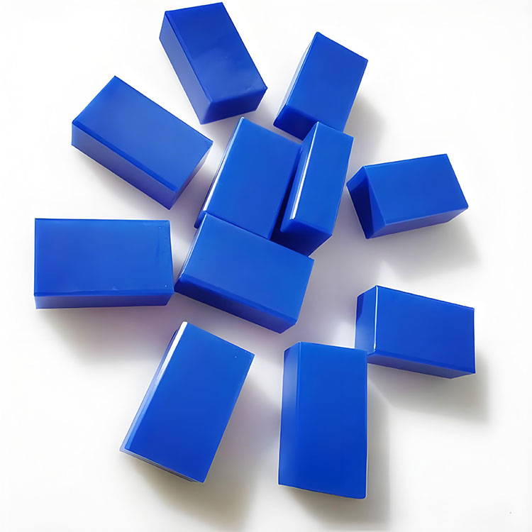 Bahagian nilon biru